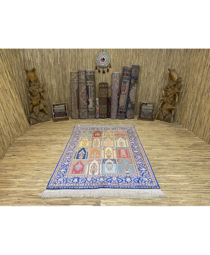 Handmade Turkish Kayseri Original Silk Carpet – FREE SHIPPING..!